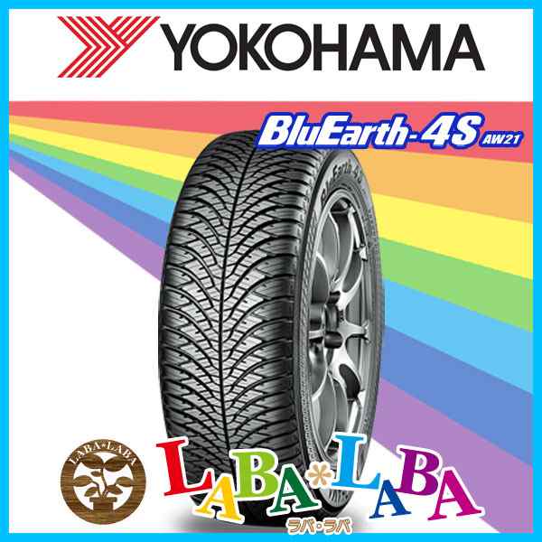 ヨコハマタイヤ 225/60R17 2本セット(2本SET) YOKOHAMA(ヨコハマ) BluEarth-4S (ブルーアース) AW21 オールシーズン (新品)