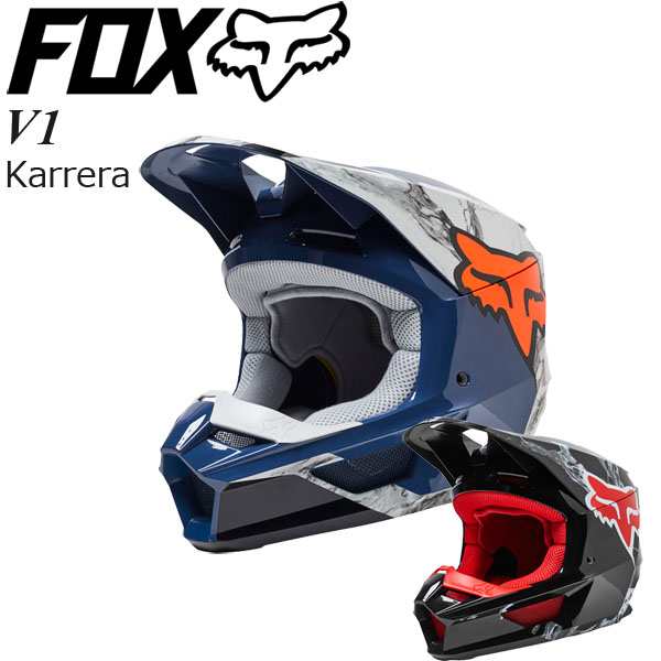 FOX フォックス オフロード ヘルメット V1 カレラ Karrera モトクロス