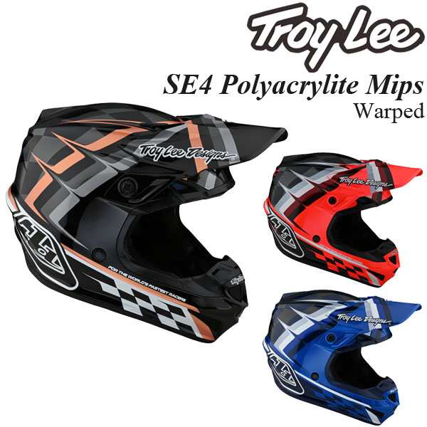 値下げする商品 Troy Lee オフロードヘルメット SE4 Polyacrylite Mips