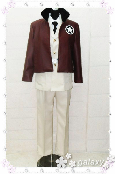 ヘタリア アメリカ アルフレッド 軍服 コスプレ 衣装 Cc0040の通販はau Pay マーケット Goldcos