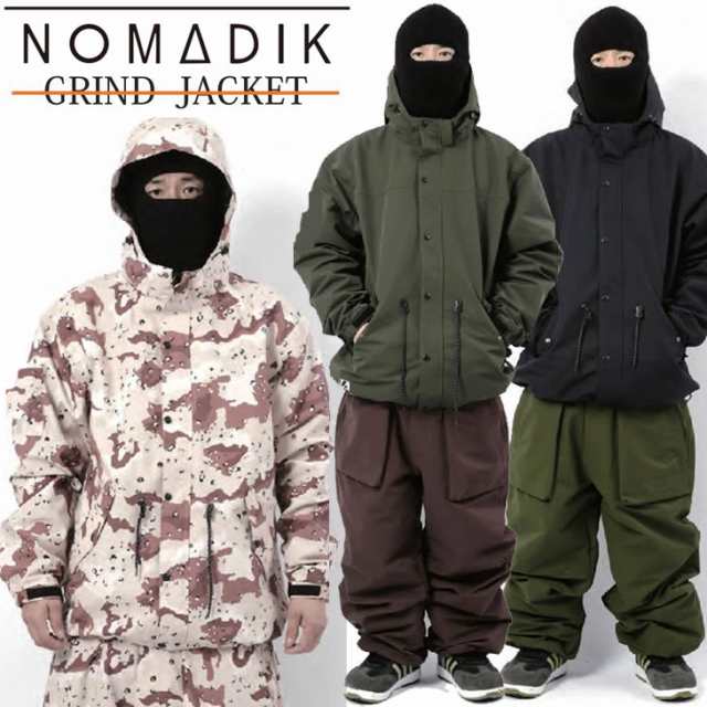 24-25 NOMADIK ノマディック ウエアー GRIND JACKET ジャケット SNOW WEAR 予約販売品 12月入荷予定 ship1