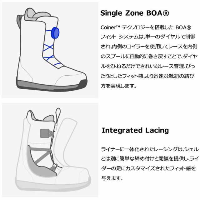 ria823さま専用【美品】BURTON バートン ZiplineBoa