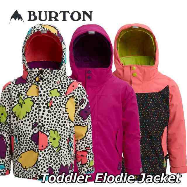 19-20 BURTON バートン キッズ スノーウエアー Toddler 【Burton Elodie Jacket 】(2-7才) 日本正規品  【返品種別OUTLET】｜au PAY マーケット