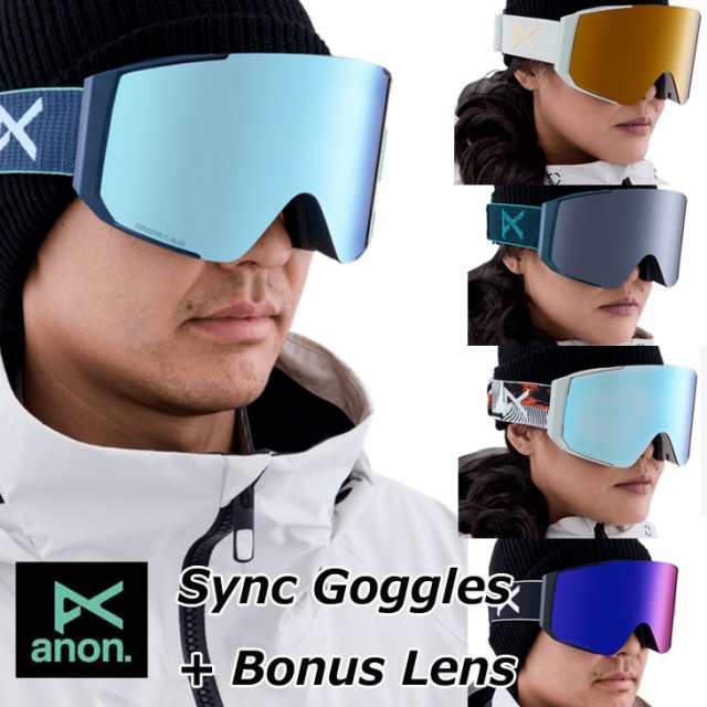 22-23 anon アノン ゴーグル Sync Goggles Low Bridge Fit シンク