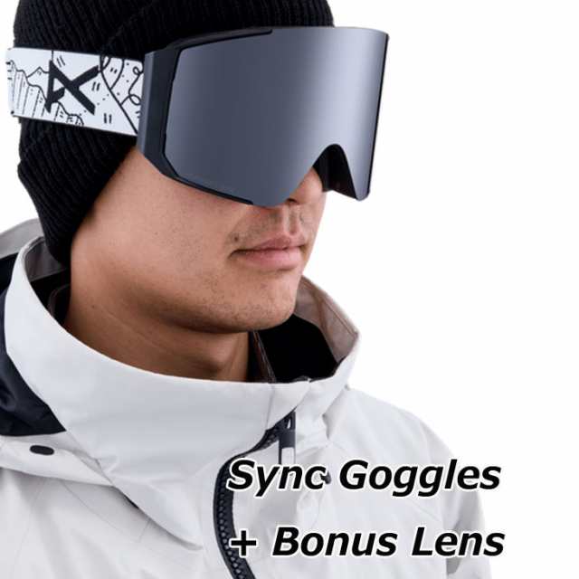 22-23 anon アノン ゴーグル Sync Goggles Low Bridge Fit シンク