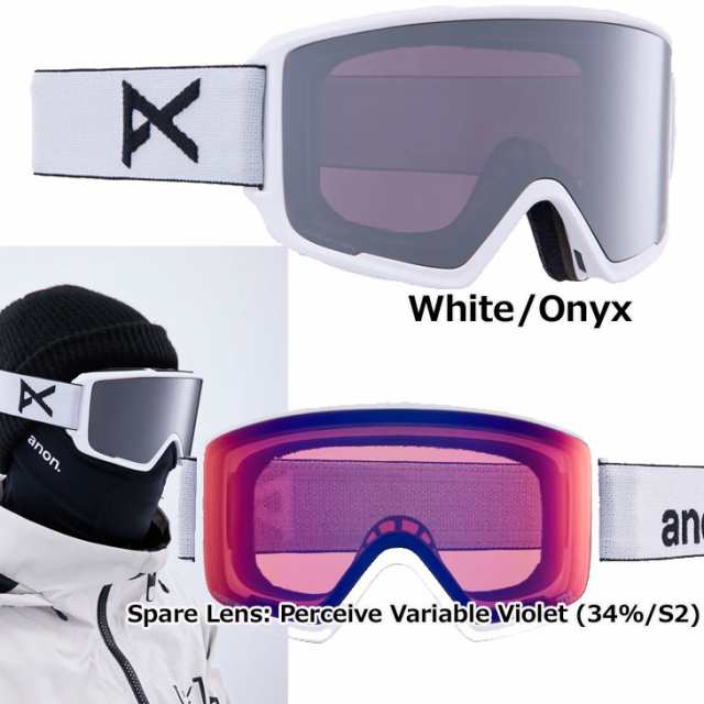 23-24 anon アノン ゴーグル M3 Goggles Low Bridge Fit MFI フェイスマスク スペアレンズ付き  ship1の通販はau PAY マーケット - FLEA フレア | au PAY マーケット－通販サイト