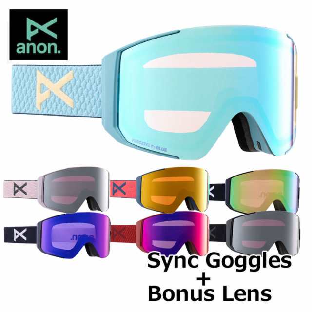 23-24 anon アノン ゴーグル Sync Goggles Low Bridge Fit シンク