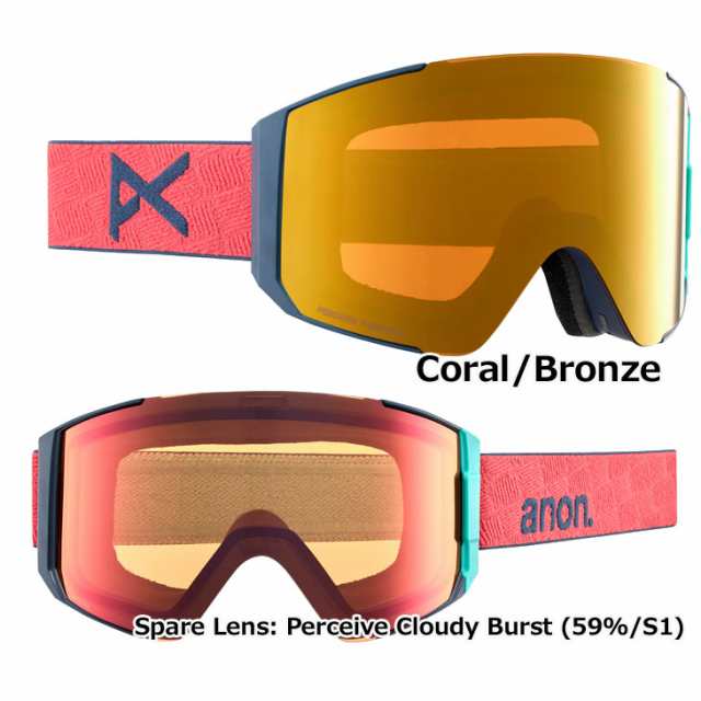 23-24 anon アノン ゴーグル Sync Goggles Low Bridge Fit シンク