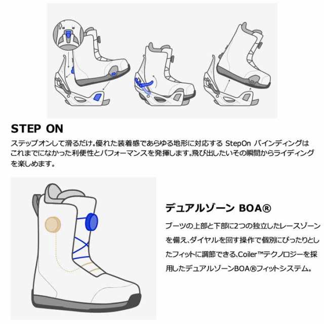 23-24 BURTON Step On バートン ステップオン ブーツ Swath Step On ...