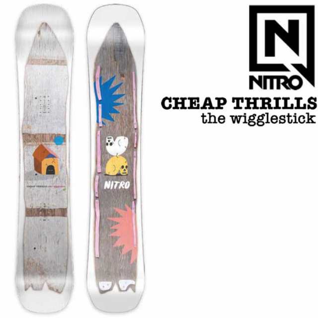 23-24 NITRO ナイトロ スノーボード CHEAP THRILLS x the wigglestick