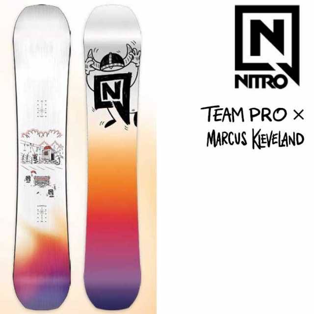 23-24 NITRO ナイトロ スノーボード TEAM PRO x MARCUS KLEVELAND ship1の通販はau PAY マーケット -  FLEA フレア | au PAY マーケット－通販サイト