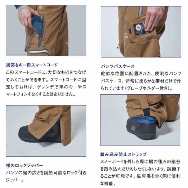 22-23 REW アールイーダブリュー ウェアー パンツ THE STRIDER PANTS