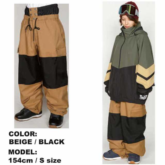 22-23 SCAPE エスケープ ウェアー UNISEX BAGGY TRACK PANTS