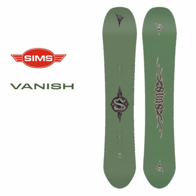 22-23 SIMS シムス 【VANISH バニッシュ 】 スノーボード 板 ship 新品