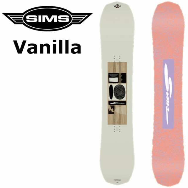 24-25 SIMS シムス スノーボード 板 Vanilla バニラ ship1の通販は