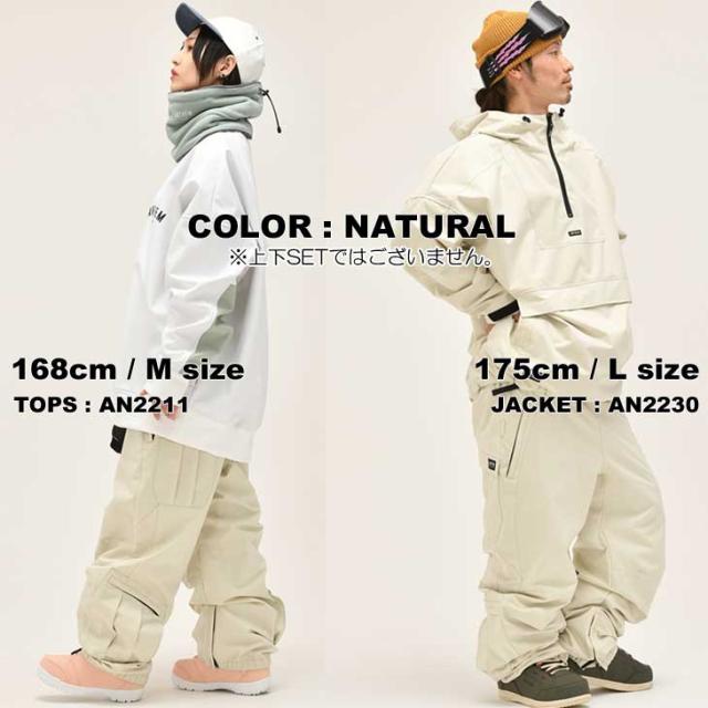 23-24 TEAM CARGO JACKET Pants NATURAL上下 23-24 TEAM CARGO JACKET Pants NATURAL上下