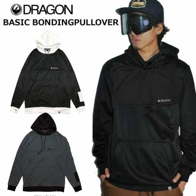 22-23 DRAGON ドラゴン撥水パーカー スノボー BASIC BONDING PULLOVER