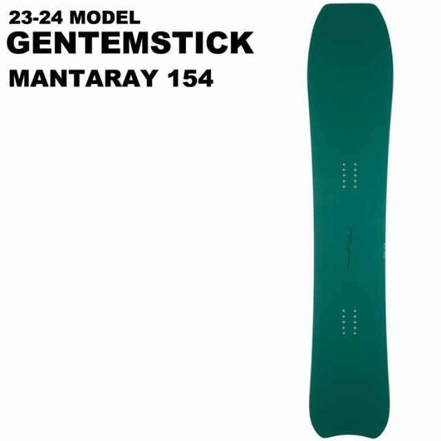 23-24 GENTEMSTICK ゲンテンスティック スノーボード MANTARAY 154