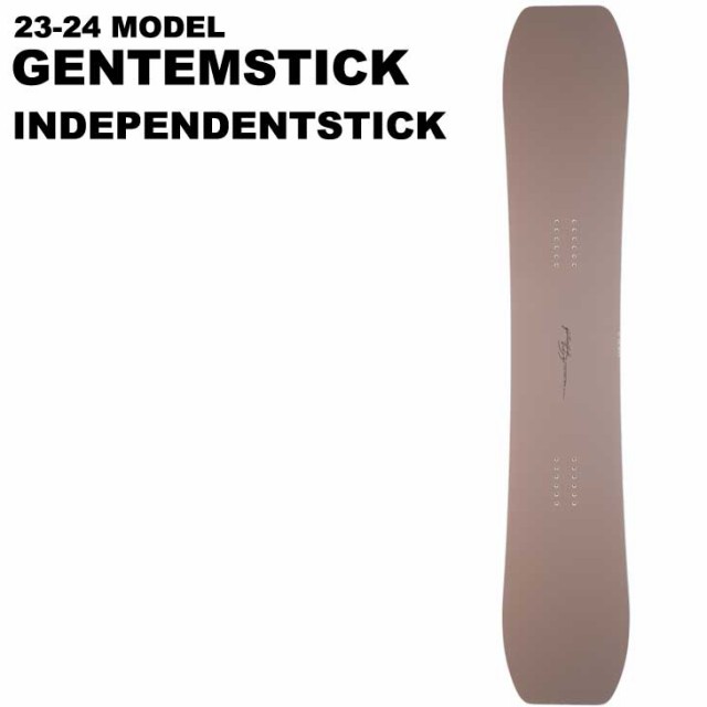 23-24 GENTEMSTICK ゲンテンスティック スノーボード INDEPENDENTSTICK