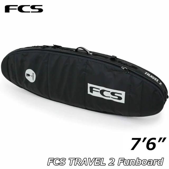 FCS サーフボード ケース Travel 2 Fun Board 【7-6】 ハードケース ファンノーズ エフシーエス ファンボード用 正規品 ship1の通販は 16,940円