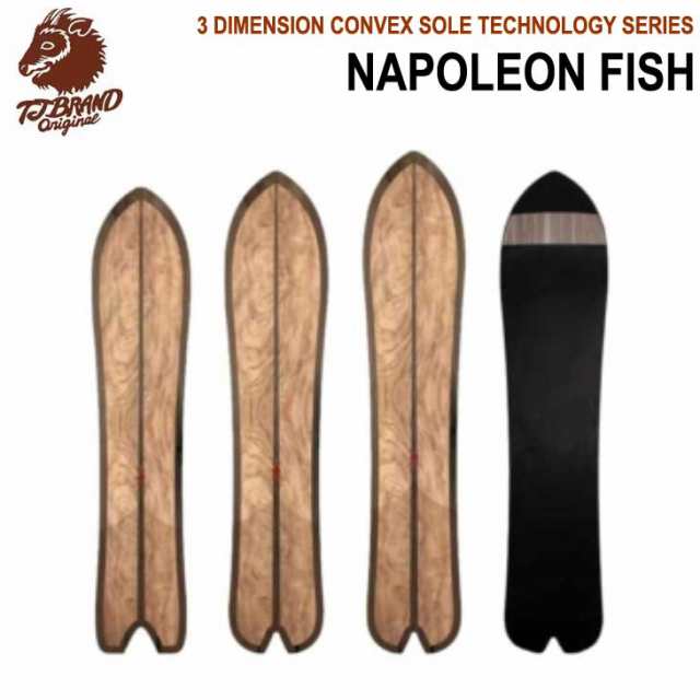 23-24 T.J Brand ティージェイブランド スノーボード NAPOLEON FISH