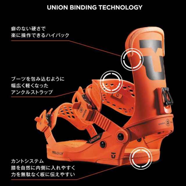 UNION ユニオン ビンディング 22-23 レディース TRILOGY