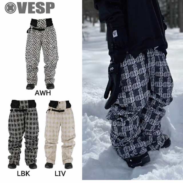 22-23 VESP SNOW WEAR ベスプ PRINT TRACK PANTS VPMP1024 ship1