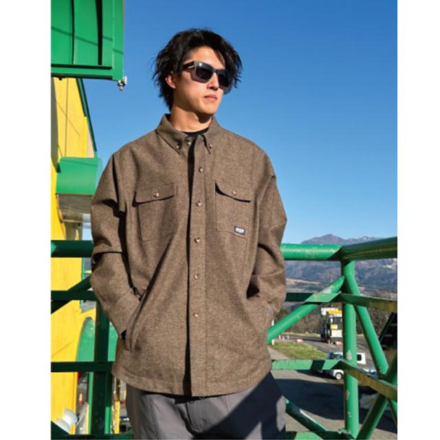 VESP WOOL SHIRTS JACKET ブラウン M VESP WOOL SHIRTS JACKET ブラウン M VESP WOOL SHIRTS JACKET