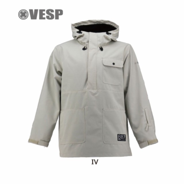 23-24 VESP SNOW WEAR ベスプ スノー ウエアー Simple Anorak Pullover