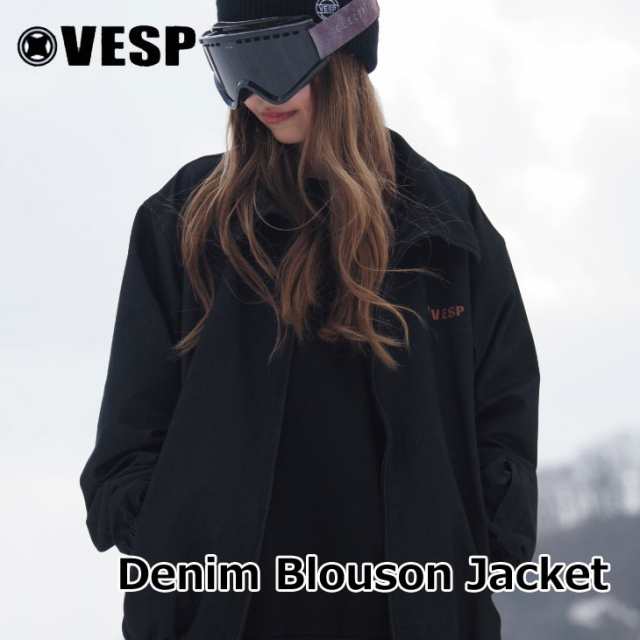 24-25 VESP SNOW WEAR ベスプ スノー ウエアー ジャケット Denim Blouson Jacket デニム VPMJ1057 ship1