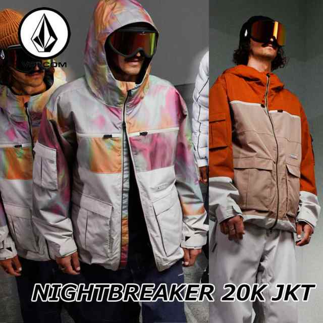 24-25 VOLCOM ボルコム スノーボード ウェアー メンズ NIGHTBREAKER 20K JKT ナイトブレーカー ジャケット 【日本正規品】 ship1