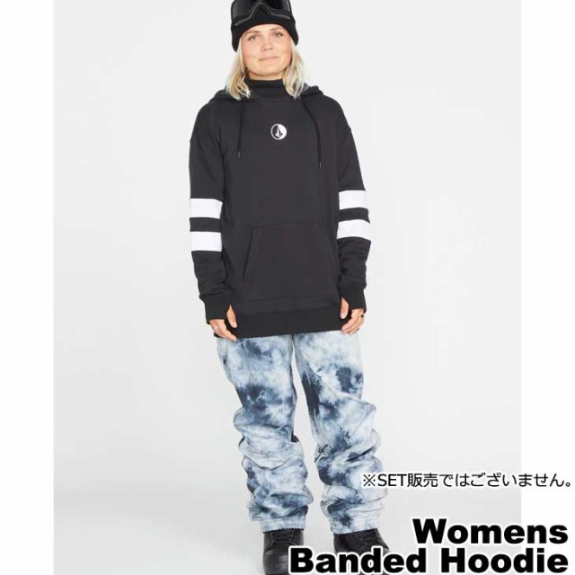 22-23 VOLCOM ボルコム レディース 撥水 パーカー WOMENS BANDED