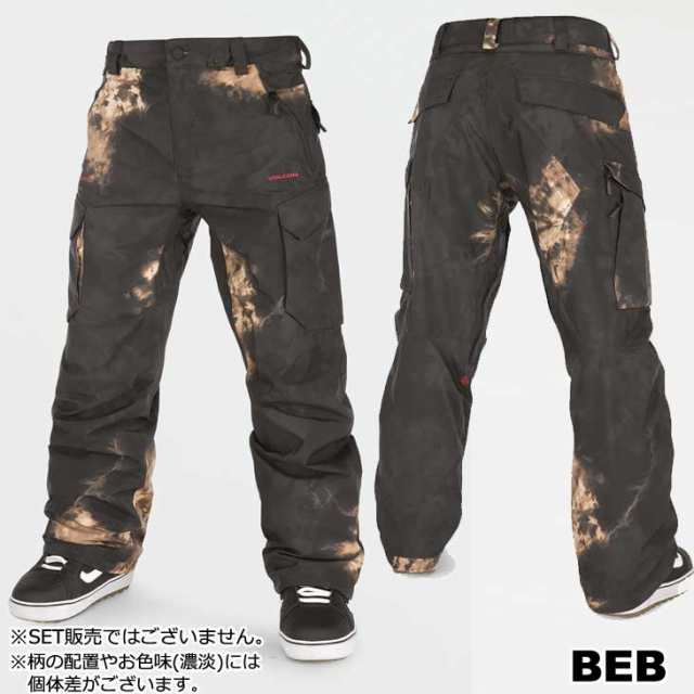 22-23 VOLCOM スノーボード ウェア ボルコム ウェアー メンズ パンツ MENS Stone Stretch Gore-Tex Pants  G1352302 ship1 スノーウェ｜au PAY マーケット