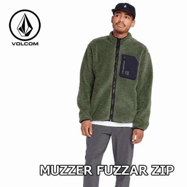 ボルコム VOLCOM フリース ジャケット Muzzer Fuzzar Zip Jacket