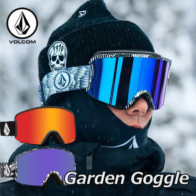 23-24 ボルコム VOLCOM スノボ ゴーグル SNOW Garden Goggle 【Jamie Lynn】と【バックルストラップ】【日本正規品】ship1