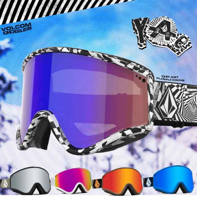 23-24 ボルコム VOLCOM スノボ ゴーグル SNOW Yae Goggle 【ラバートラップ】【日本正規品】ship1ship1