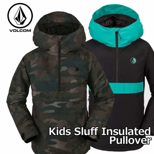 23-24 ボルコム VOLCOM スノーボード ウェアー キッズ Kids Sluff Insulated Pullover ジャケット I0452400 ship1