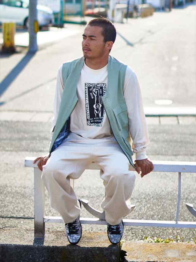 ボルコム ロンTシャツ VOLCOM mens メンズ 長袖 Tokyo True O Stone