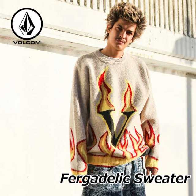 ボルコム VOLCOM セーター 2024秋冬 トップス Fergadelic Sweater セーターA0732400 ship1