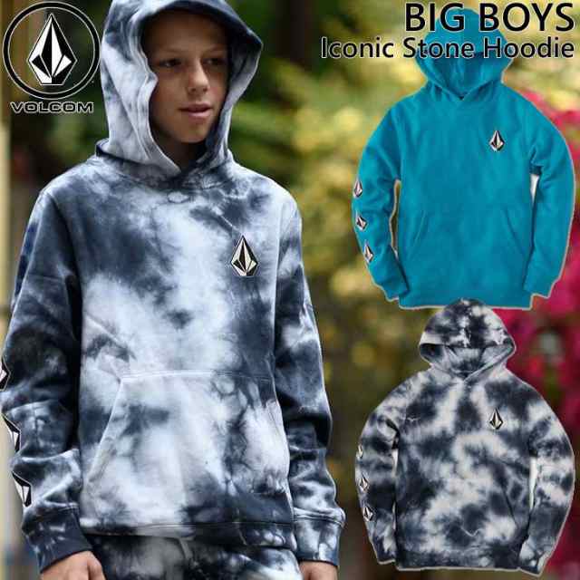 ボルコム VOLCOM キッズ パーカー 7-15歳 BIG YOUTH ICONIC STONE HOODIE C4132103 ship1の通販は