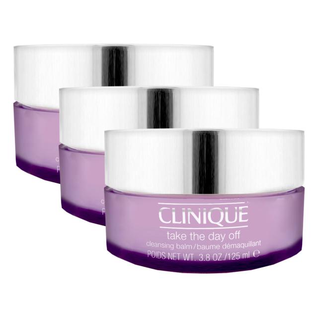 CLINIQUE クレンジングバーム 125ml ３個セット 3個セット]クリニーク テイクザデイオフクレンジングバーム 125ml×3個