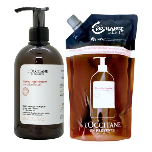 セット]ロクシタン インテンシヴリペア シャンプー 500ml＆シャンプー