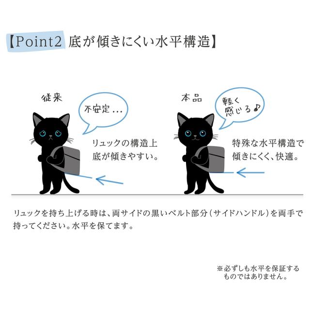 【6周年記念 最大40％還元】【超超祭 最大36％還元】ペティオ Liscio CAT リュックキャリー ネイビー[happiest][送料無料]※他商品との同梱不可 (6039983)_8