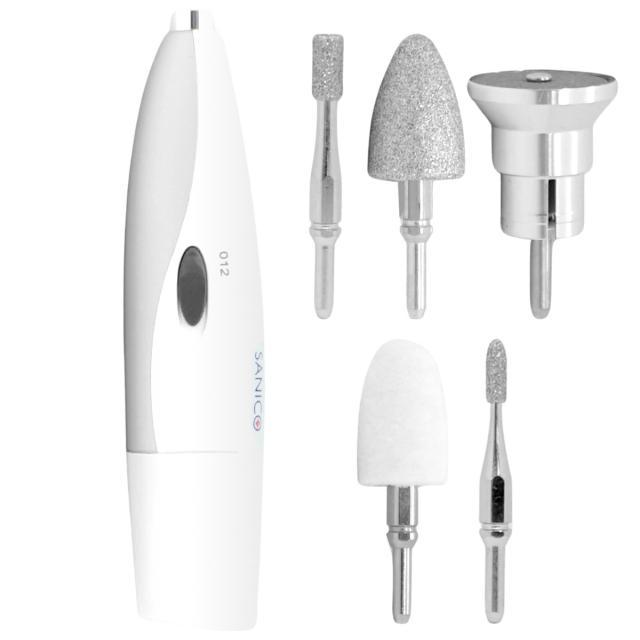 レイクス21 マニクイックデラックス MQ702 アタッチメント5種類付属[電動爪やすり/ネイルケアセット][送料無料](6060106)