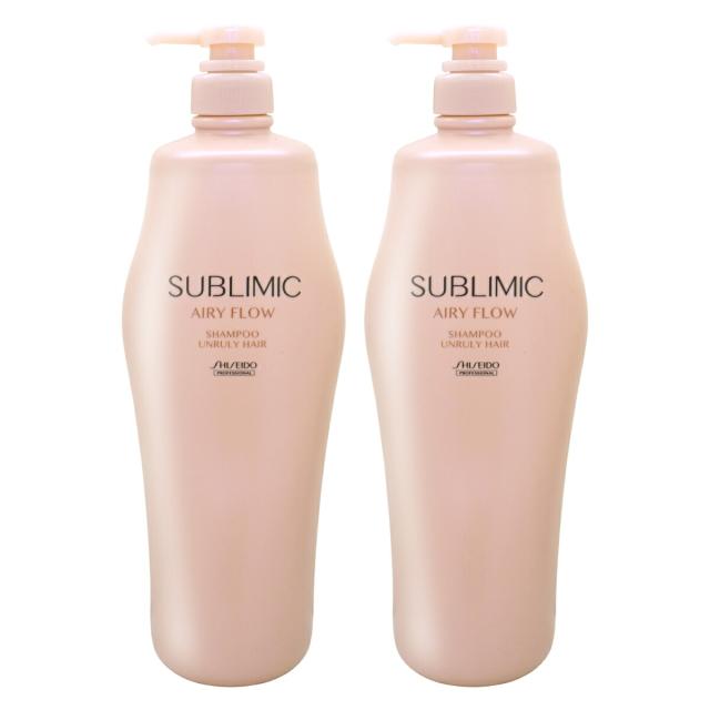 [セット]資生堂 サブリミック エアリーフローシャンプー 1000ml×2個[本体/ポンプ][ヘアシャンプー][送料無料] (6064455-set4)(wn0320)_1