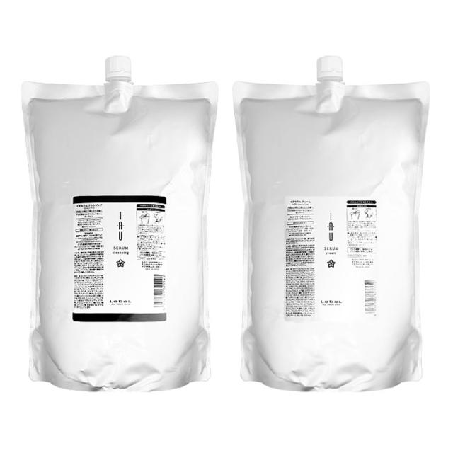 ルベル イオセラム 詰替2500ml×2セット※他商品との同梱不可[シャンプー+トリートメント][送料無料] (6029936)