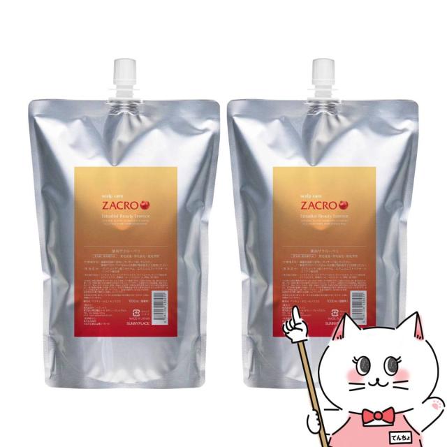 【6周年記念 最大40％還元】【超超祭 最大36％還元】[セット]サニープレイス 薬用ザクローペリ 詰替 1000ml(1L) ×2個[レフィル/詰め替え][育毛剤 医薬部外品]2本[送料無料] (6001897-set2)_1