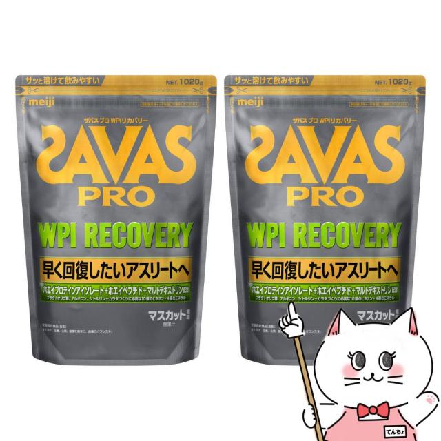 [2個セット]明治 ザバス SAVAS プロWPIリカバリー マスカット風味 1020g×2個[明治 meiji ボディメイク ホエイプロテイン][送料無料] (6043744-set2) 8,554円