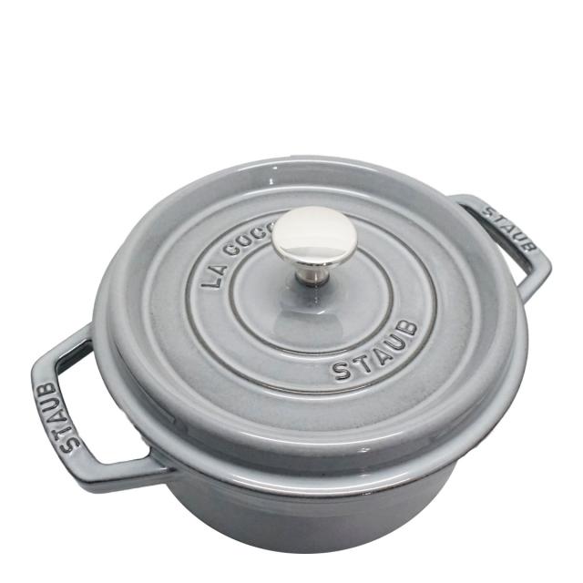 ストウブ Staub 40509-304 ピコ・ココット ラウンド 20cm グレー[国内