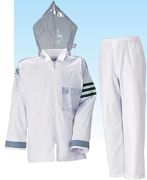 【レインコート/雨合羽/雨具/カッパ】 レインストーリー530 M〜EL（上下セット） 【警備用/作業用/レインウェア】